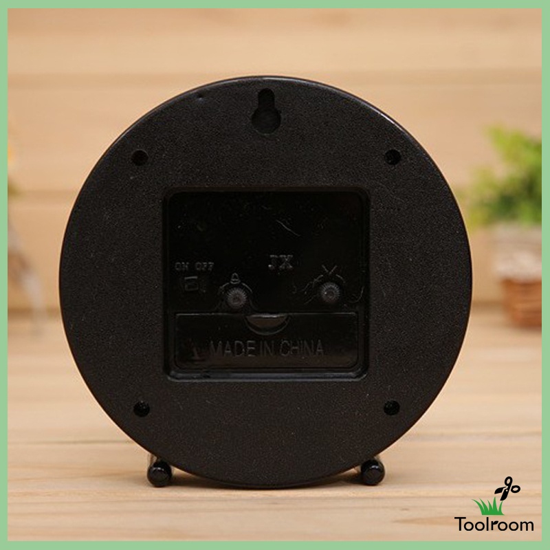 Đồng Hồ Báo Thức Kích Thước Nhỏ 5 Inch Có Đèn Ngủ 01