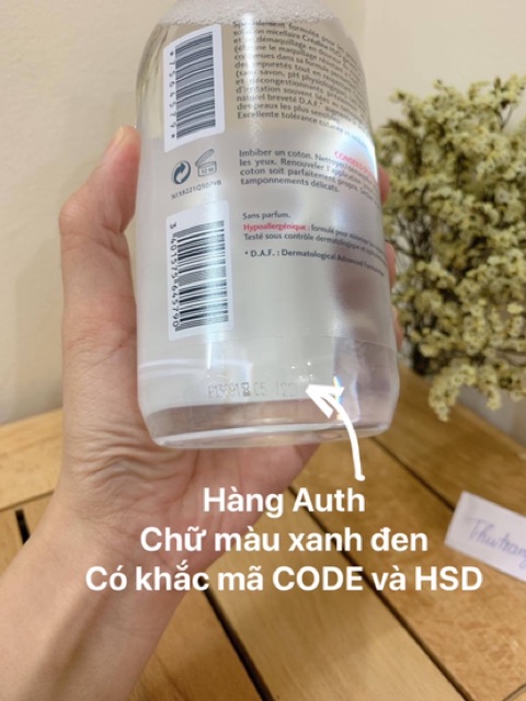 Nước Tẩy Trang Bioderma H2O 500ml [CHÍNH HÃNG PHÁP] | BigBuy360 - bigbuy360.vn