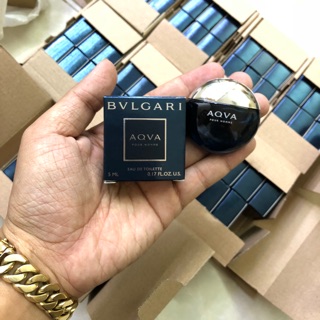 Nước Hoa Nam Bvlgari Aqva Pour Homme 5ml