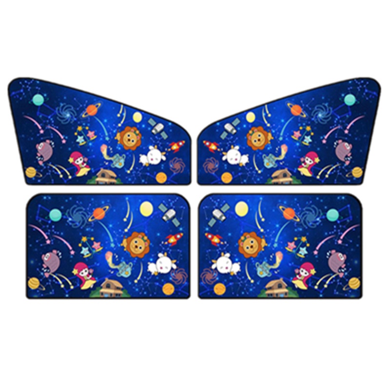 Rèm che nắng cách nhiệt có nam châm gắn cửa sổ xe hơi tiện dụng