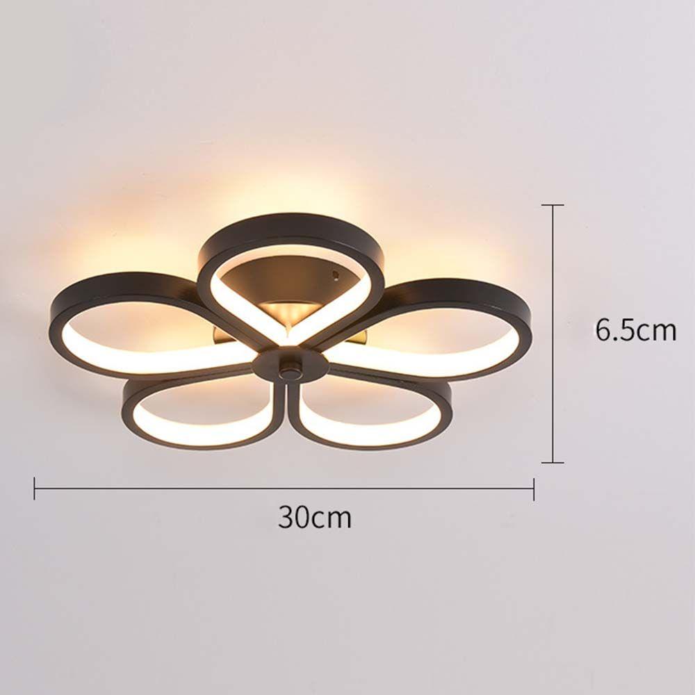 Đèn Trần LED 5 Đầu Màu Đen Cho Phòng Ngủ