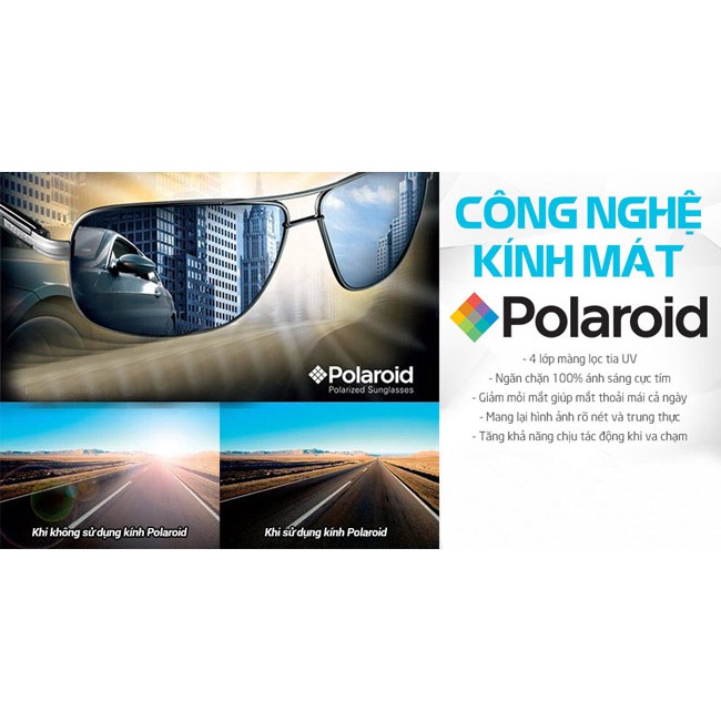 [Sale Khủng] - (718) - Mắt Kính Nữ Polaroid Thời Trang Kiểu Dáng Diamond Cao Cấp