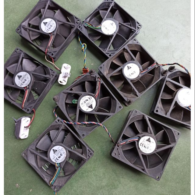 Quạt Delta, foxcom 12v 0.6A , vuông 9cm dày 2cm chuyên dùng cho Vga và Pc