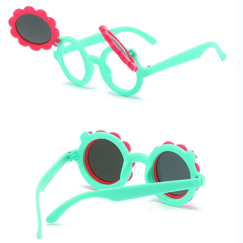 VANES1 Kính Chống Bức Xạ Dạng Lật Hình Hoa Hướng Dương Phong Cách Hàn Quốc Cho Nam Nữ