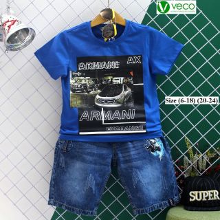 Set Jean bé trai ARMANI từ 18 đến 50kg