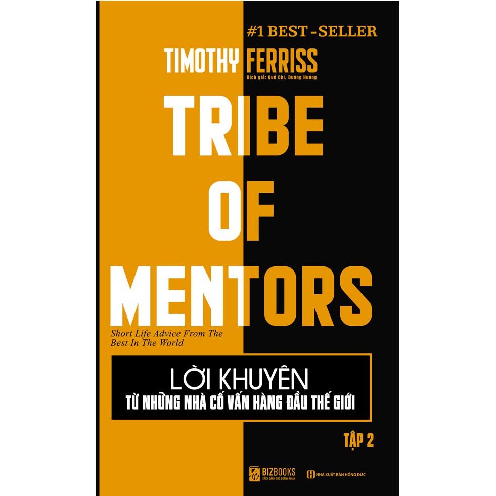 Sách - Lời khuyên từ những nhà cố vấn hàng đầu thế giới - Tribe of mentor (Tập 2) Tặng Bookmark