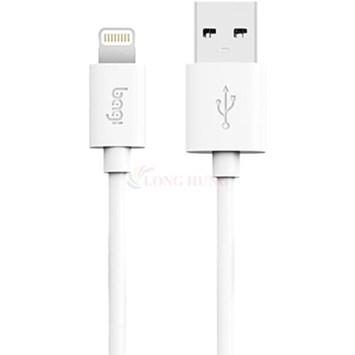 Combo cốc sạc Bagi 1A 1USB + Cáp Lightning 1m CB-I52 - Hàng chính hãng