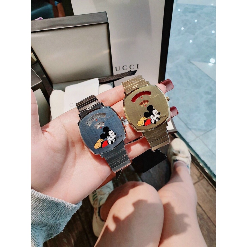 ĐỒNG HỒ NỮ CHẤT GU.CCI FULL BOX HÃNG Y HÌNH MÁY SIÊU BỀN