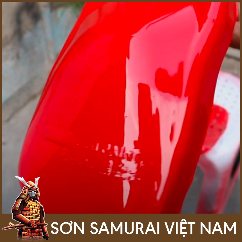 Chai Sơn Samurai Màu Đỏ Honda H722 - Sơn Xịt Samurai Màu Đỏ Honda H722