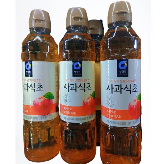 Giấm Táo Hàn Quốc Daesang ( Chai 500ml )