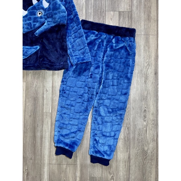 Bộ nit lông 3d bé trai