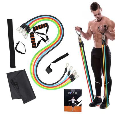 Bộ 5 Dây Ngũ Sắc Tập Full Body - Dụng Cụ Tập Gym Tập tại nhà DNS-097