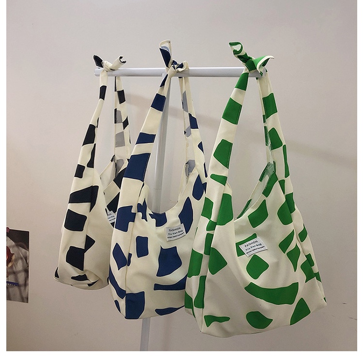 Túi Xách Canvas Đeo Vai Sức Chứa Lớn Thời Trang Nữ Tính