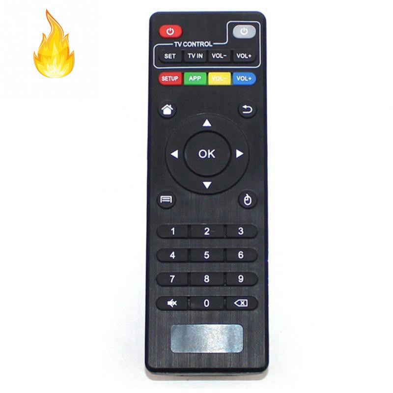 Điều Khiển Từ Xa Bằng Nhựa Màu Đen Chất Lượng Cao Dành Cho Tv Box Mxq Pro M8S V88 / T95X / T9 Android 4.4