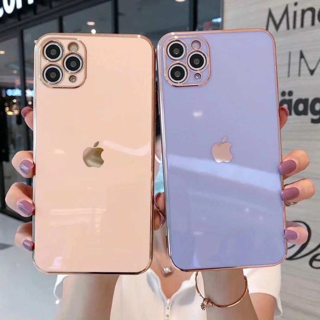 12 đến 12 pro max IP Ốp dẻo viền vuông