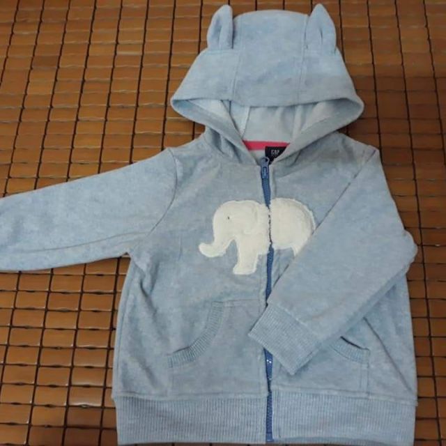 Áo nỉ voi cho bé