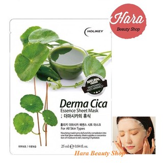 Mặt nạ rau má Holikey Derma Cica Essence Sheet Mask