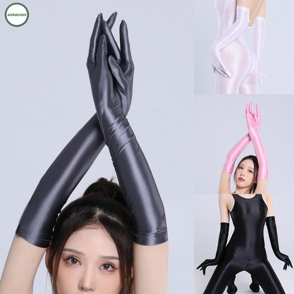 Găng Tay Dài Không Đường May Chất Lượng Cao Cho Nữ