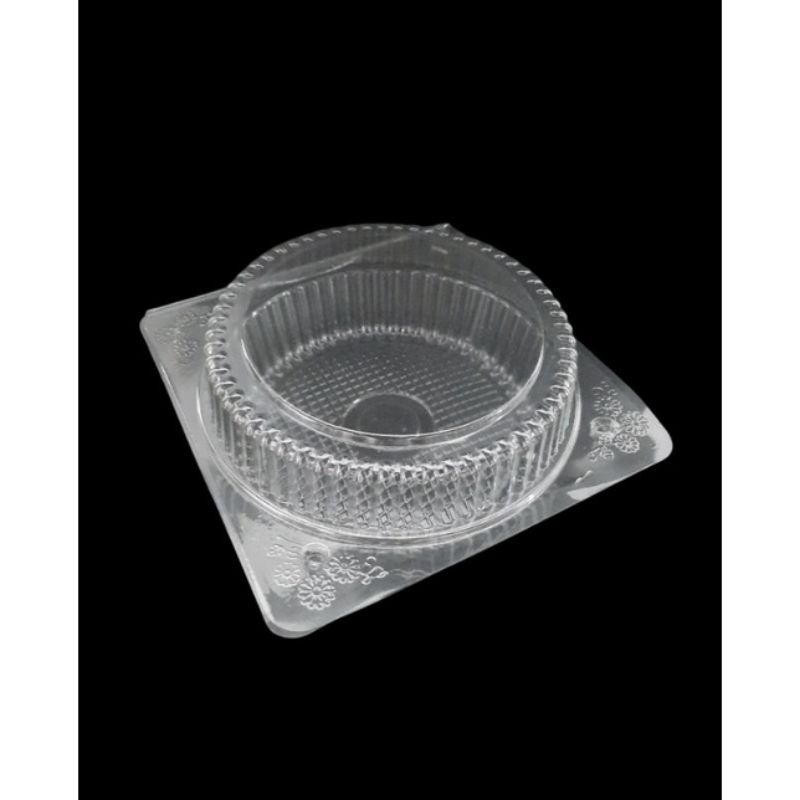 Combo 50 hộp / 100 hộp nhựa tròn H26 đựng bánh pizza, bánh bông lan cao cấp