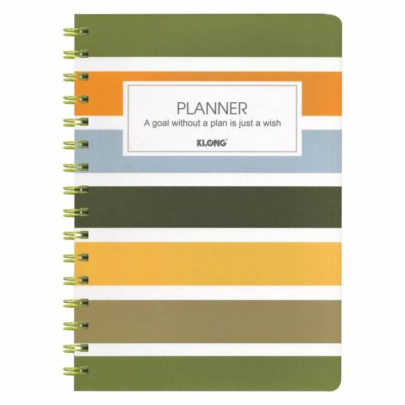 Sổ planner gáy xoắn Klong [Tặng quà cho đơn từ 50k]