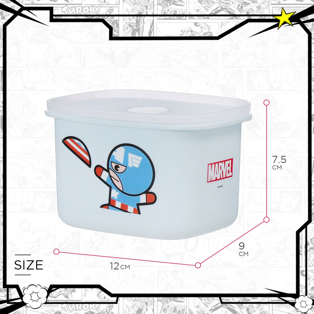 Hộp nhựa bento Miniso in hình Marvel 400ml - Hàng chính hãng | BigBuy360 - bigbuy360.vn