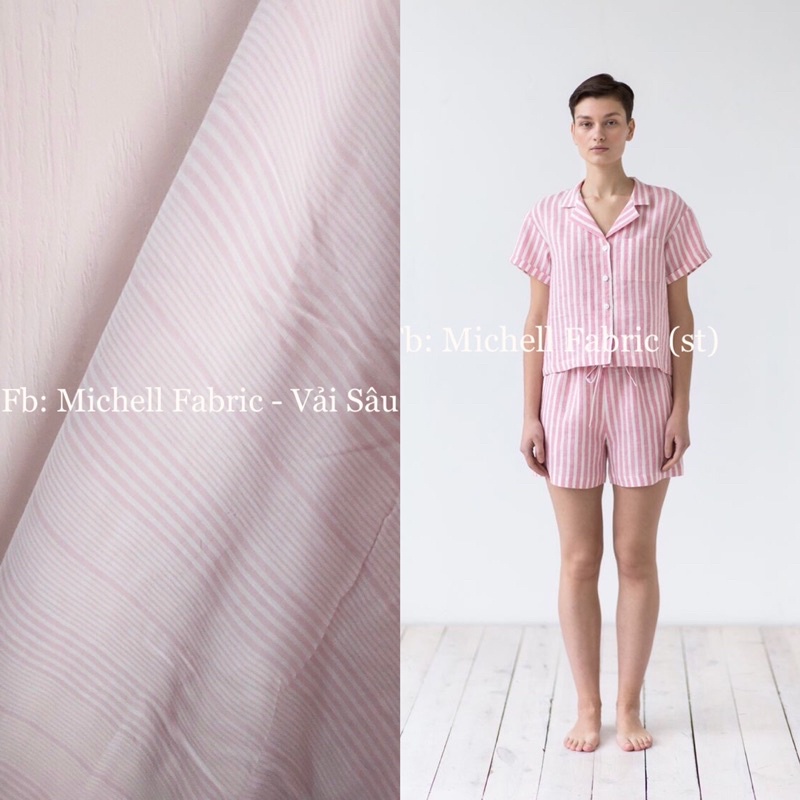 Vải xô Cotton 2 da cao cấp hàng xuất.