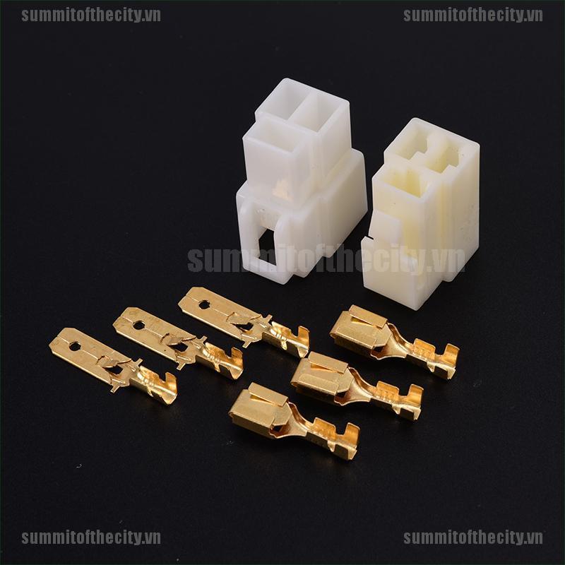 Đầu Nối Dây Điện Cho Xe Ô Tô 6.3mm 3pin