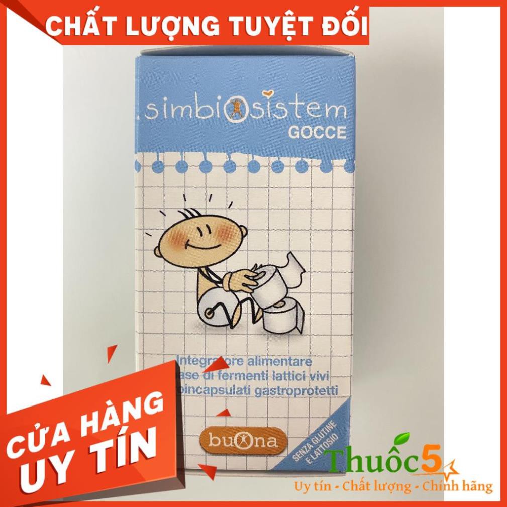 [GIÁ GỐC] Buona Simbiosistem GOCCE men vi sinh nhỏ giọt của Ý