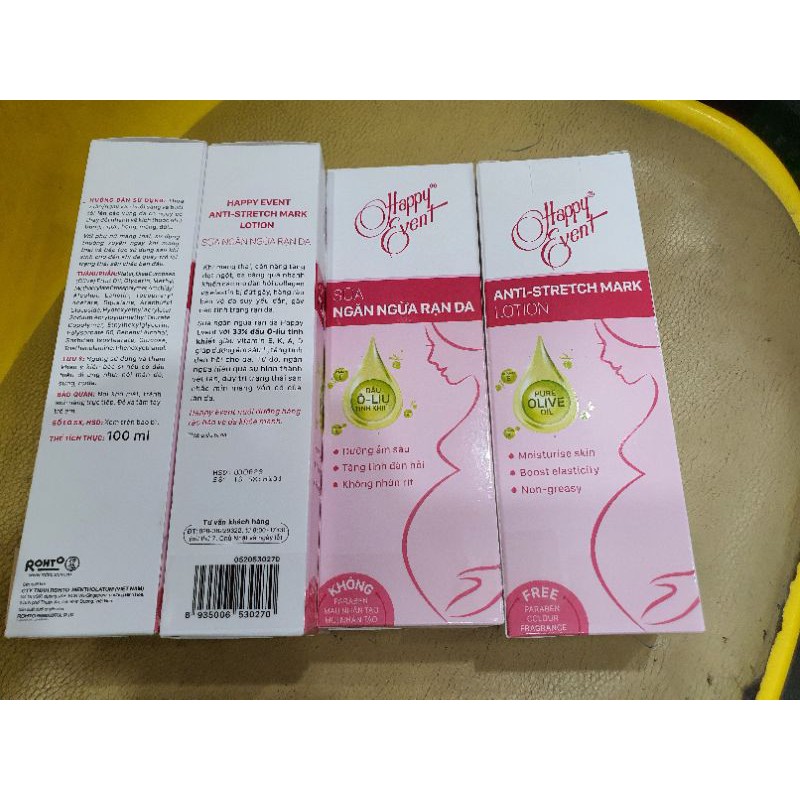 Kem chống rạn da Happy Event mẫu mới