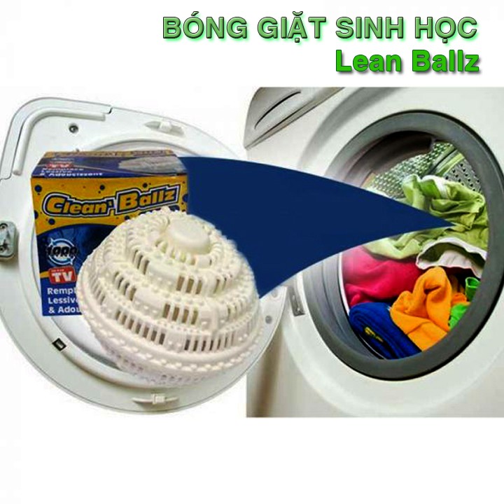 Combor O3 Bóng giặt sinh học công nghệ Nano Clean Ballz