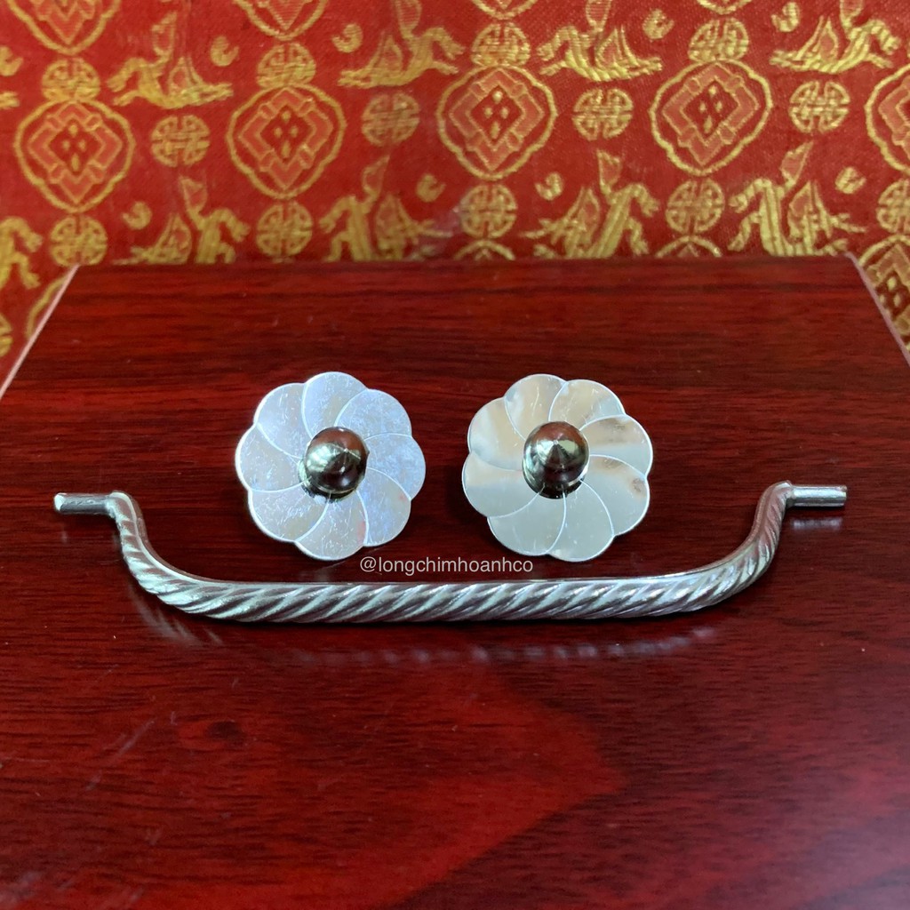 Tay Cầm Inox Xoắn Thừng Khuyên &amp; Đất