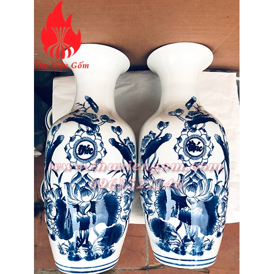 Lọ Lộc bình cảnh SEN chuẩn Bát Tràng