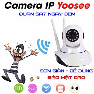 Camera YooSee 3 Anten HD720P + Tặng Thẻ 32Gb