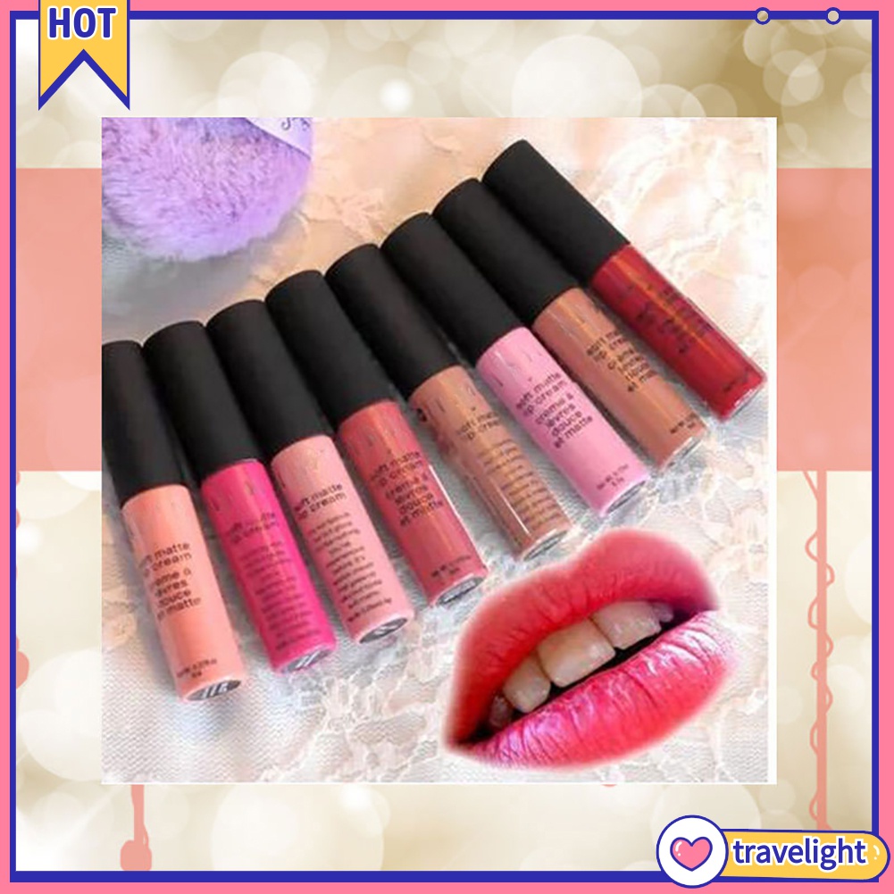 [Hàng mới về] Son kem thời trang hiệu quả dưỡng ẩm dài lâu