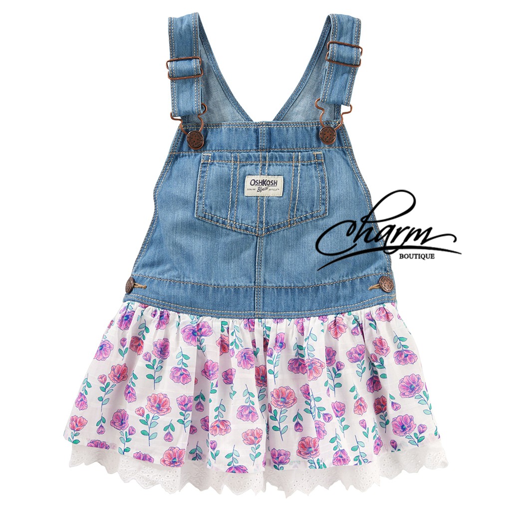 Váy Cho Bé Gái, Đầm Bé Gái Thun CARTER'S Chính Hãng