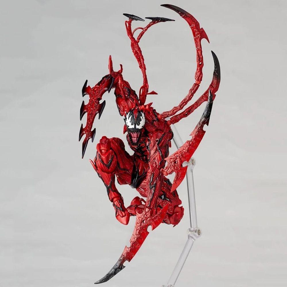 Mxmusty Mô Hình Đồ Chơi Người Nhện Marvel Cử Động Được Bằng PVC NO.008 Carnage