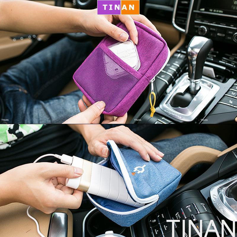 Túi Vải Đựng Vật Dụng Kỹ Thuật, Bảo Vệ Củ Sạc, Sạc Dự Phòng, Tai Nghe