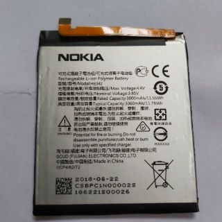 Thay pin Nokia X6 (2018)/  Nokia 6.1 Plus (TA-1099)/ HE342 bảo hành 6
