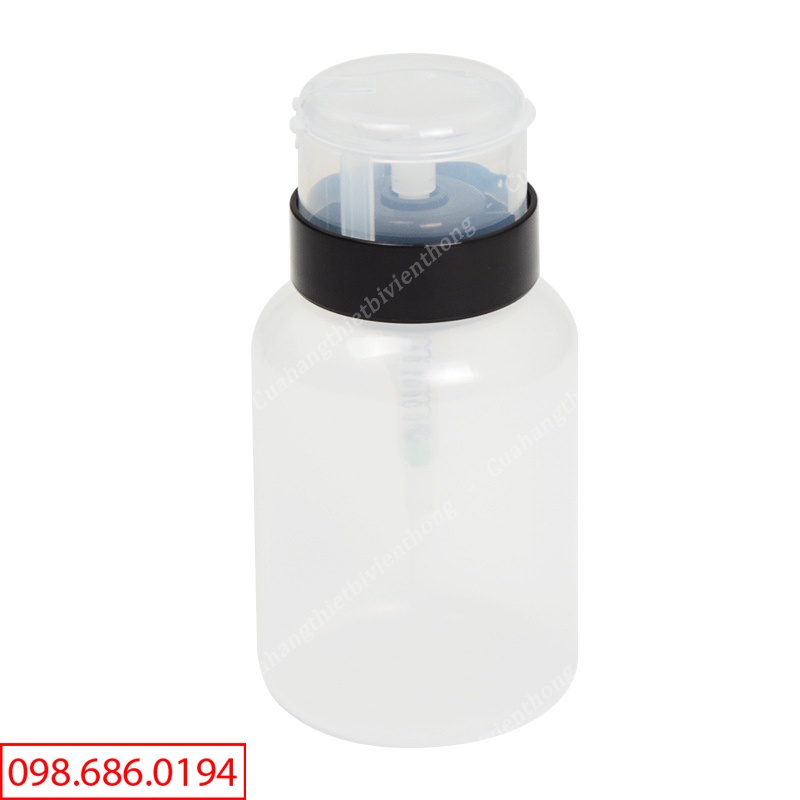 Lọ đựng cồn , Vệ sinh đầu cắt cáp quang nối sợi quang -  Loại lớn 210ml