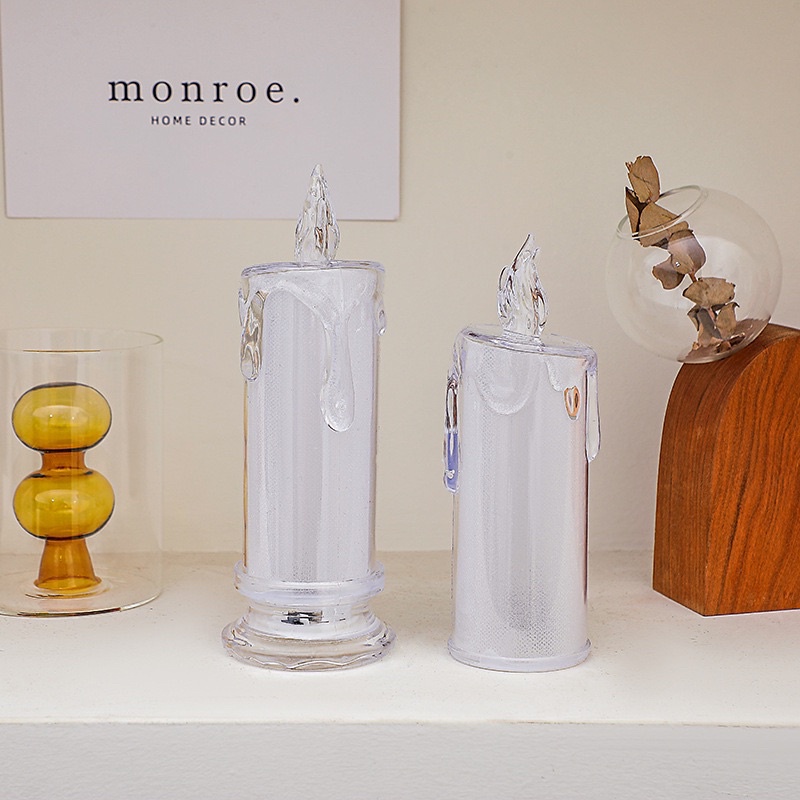 Nến điện tử mini xài pin trang trí phòng, tiệc sinh nhật, tiệc cưới, decor quán cafe