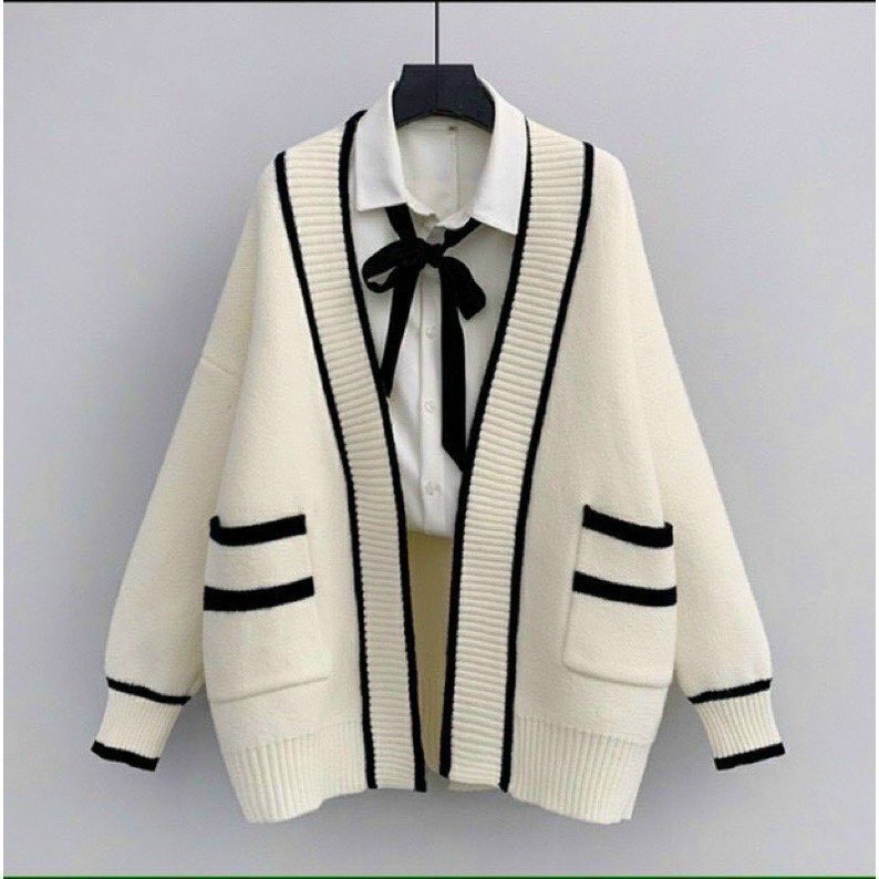 Áo Khoác Cardigan Nữ Quảng Châu Có Túi L002