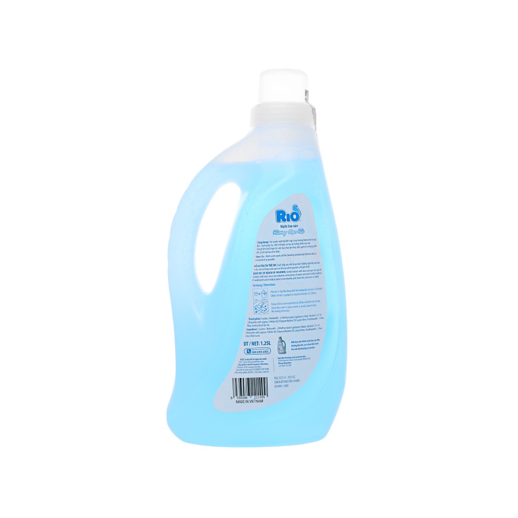 Nước lau sàn Rio hương Bạc Hà 1.25L