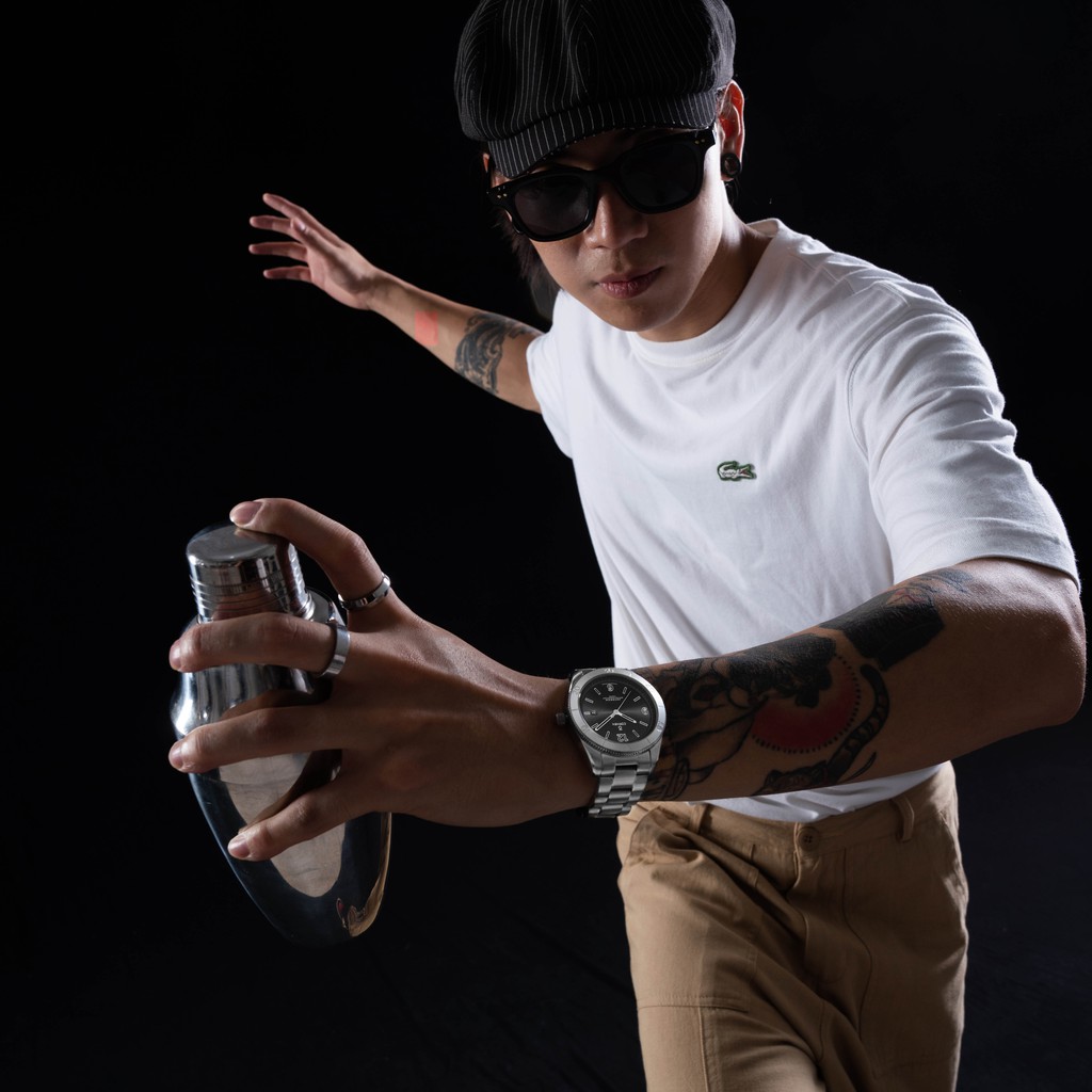 Đồng hồ nam Curnon Jackson Thunder dây kim loại chính hãng, thiết kế thể thao dễ đeo | BigBuy360 - bigbuy360.vn