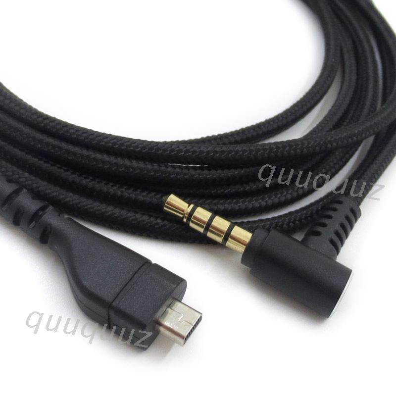 QUU Replacement 3.5mm Gaming Headset Audio- Cable For Steelseries Arctis 3/5/7/Pro