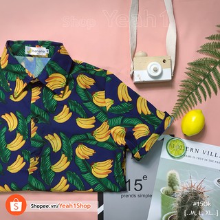 [Yeah1Shop]- Áo sơ mi trái chuối 04 (M, L ,XL) (SMHH)
