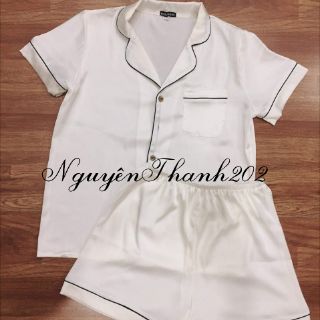 Bộ Pijama lụa satin  cộc