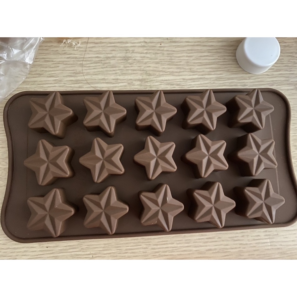 Khuôn đổ socola hình sao