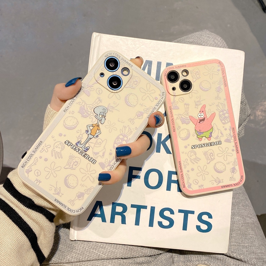 Ốp lưng iphone in hình họa tiết cute Spongebob 6/6s/6plus/6splus/7plus/8plus/x/xsmax/11/11promax/12/12promax/13/13promax