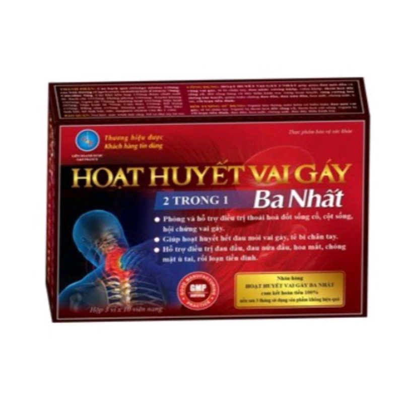 Hoạt huyết vai gáy ba nhất hộp 30 viên