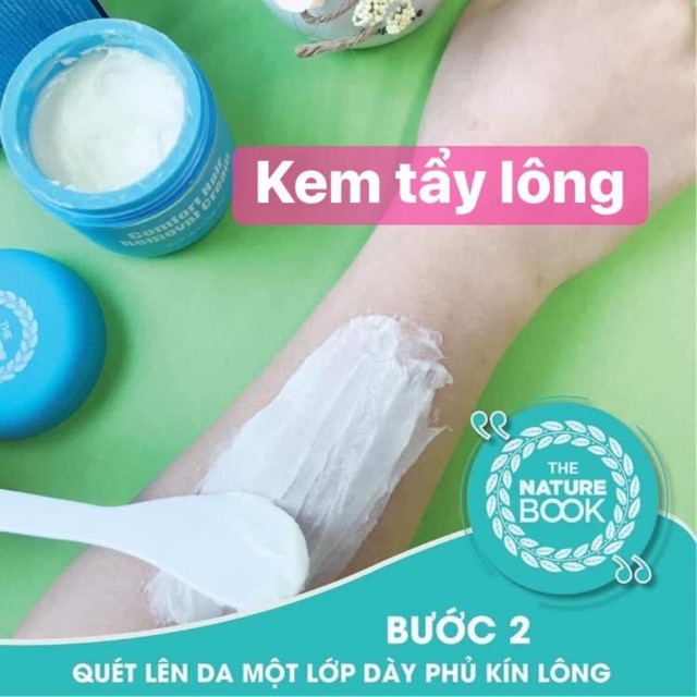 Kem tẩy lông The nature book | BigBuy360 - bigbuy360.vn